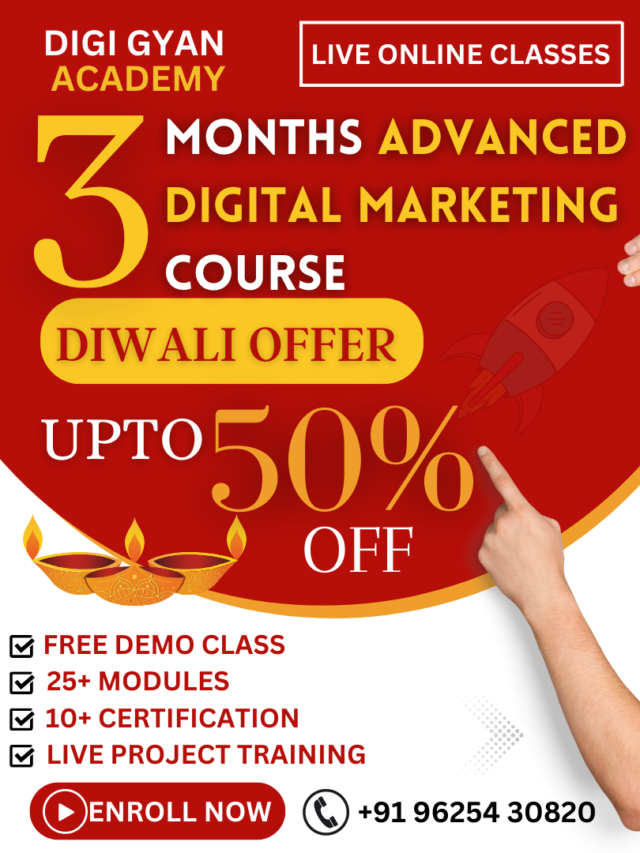 Get 50% off Digital Marketing Course In Delhi