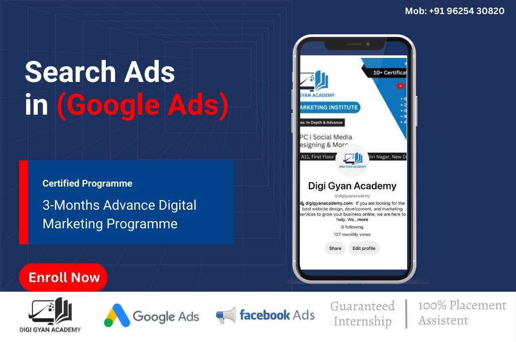Google Ads Course In Delhi