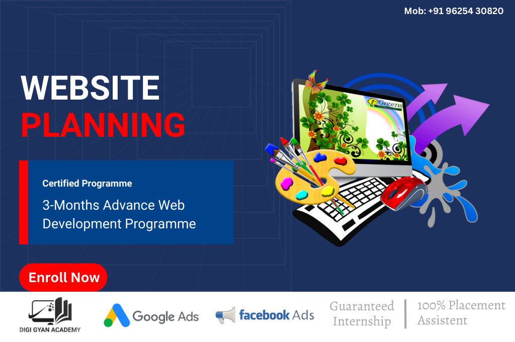 Website development course in delhi
