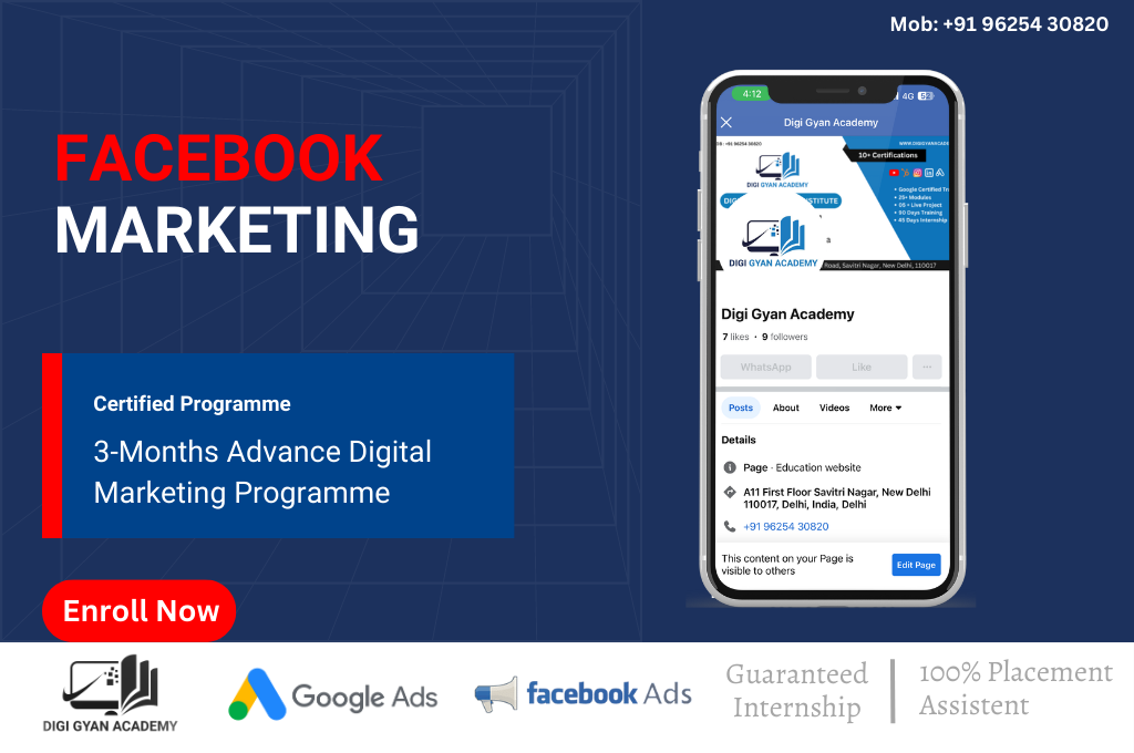 facebook marketing course in delhi
